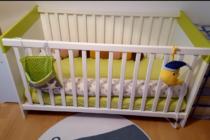 Babybett & Wickelkommode