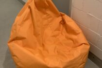 Orange Sitzsack