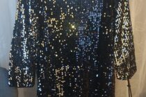Glitzerkleid für Silvester