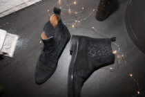Schwarze Stiefeletten