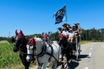 Saisonabschluss für den Turnverein: Die traditionelle Rückreise vom Turnfest