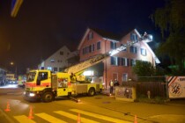 Brand in Wohnung über der Basimetzg