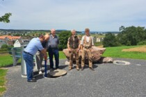 Trinkwasser sprudelt aus neuem Brunnen