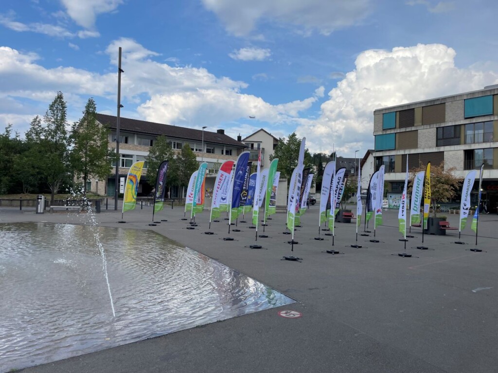 Gewerbeverein zeigt Flagge