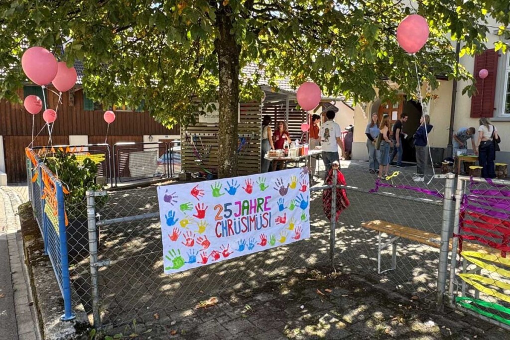 Jubiläumsfeier im Kinderhaus Chrüsimüsi
