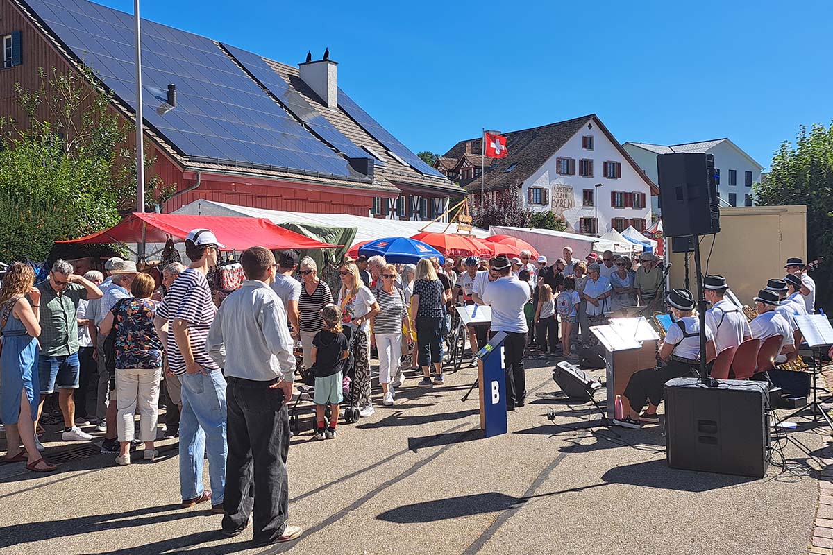 Chilbi Nürensdorf: Dorfleben, Musik und gute Laune